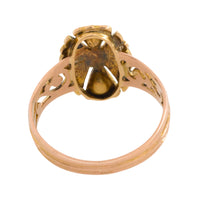 Antique pearl and rose diaomond ring