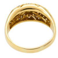 Diamond ring in 18 carat gold-Vintage Rings-The Antique Ring Shop