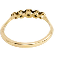 Edwardian five stone old cut diamond ring-Antique rings-The Antique Ring Shop