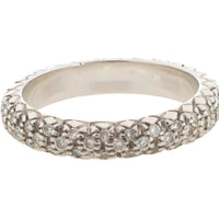 Eternity ring met diamanten van 18 karaat goud