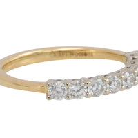 Diamond half eternity band-wedding rings-The Antique Ring Shop