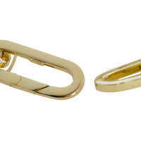 Paper clip bracelet in 14 carat gold-Bracelets-The Antique Ring Shop