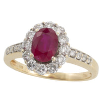 Smoked quartz ring in 18 carat gold-vintage rings-The Antique Ring Shop
