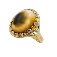 Vintage 14 carat gold Mata Biak ring