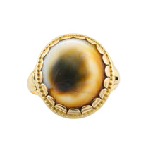 Vintage 14 carat gold Mata Biak ring