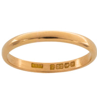 22 carat wedding band from 1957-wedding rings-The Antique Ring Shop