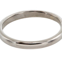 Vintage platinum band-wedding rings-The Antique Ring Shop