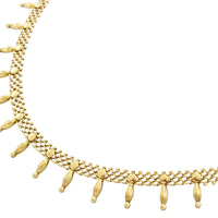 Vintage 14 carat gold collier-colliers-The Antique Ring Shop