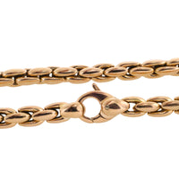 Cable style bracelet in 14 carat gold-Bracelets-The Antique Ring Shop