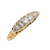 Edwardian old cut diamond ring-Antique rings-The Antique Ring Shop