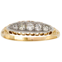 Edwardian old cut diamond ring-Antique rings-The Antique Ring Shop