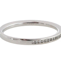 18 carat gold half eternity band with diamonds-wedding rings-The Antique Ring Shop