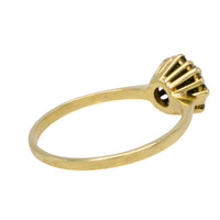 Vintage diamond cluster ring in 14 carat gold-Vintage Rings-The Antique Ring Shop