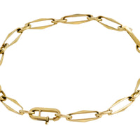 Forever closed braclet in 14 carat gold-Bracelets-The Antique Ring Shop