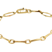 Forever closed braclet in 14 carat gold-Bracelets-The Antique Ring Shop