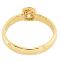 Old cut diamond solitaire ring in 18 carat gold-engagement rings-The Antique Ring Shop