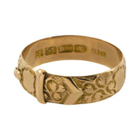 22 carat gold band from 1937-wedding rings-The Antique Ring Shop