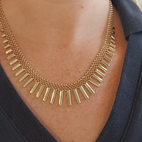 Vintage 14 carat gold collier