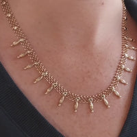 Vintage 14 carat gold collier