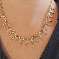 Vintage 14 carat gold collier