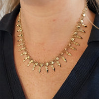 Vintage 14 carat gold collier-colliers-The Antique Ring Shop