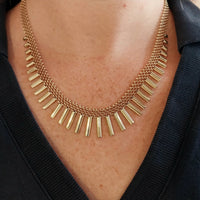 Vintage 14 carat gold collier-colliers-The Antique Ring Shop
