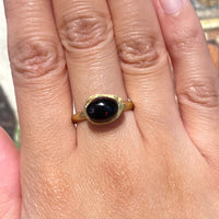 18 carat gold Marco Bicego ring with garnet-Vintage Rings-The Antique Ring Shop