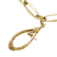 Vintage charm bracelet in 14 carat gold-Bracelets-The Antique Ring Shop