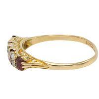 Edwardian ruby and diamond ring from 1910-The Antique Ring Shop