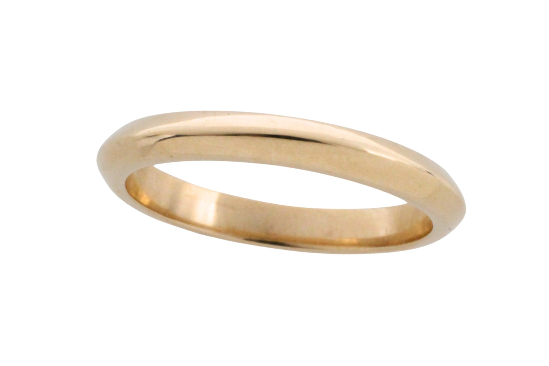 Vintage 14 carat gold band-wedding rings-The Antique Ring Shop