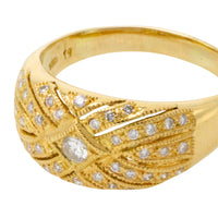 Diamond ring in 18 carat gold-Vintage Rings-The Antique Ring Shop