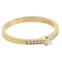 Diamond ring in 14 carat gold-engagement rings-The Antique Ring Shop
