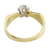 Vintage diamond solitaire ring