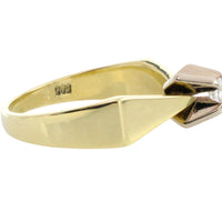 Vintage diamond solitaire ring