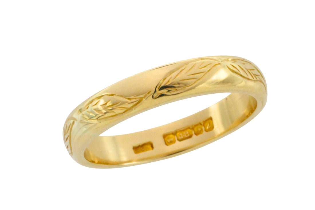 Wedding band with motif from 1924