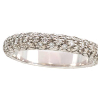 Eternity ring met diamanten van 18 karaat goud