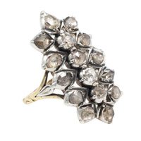 Vintage Dutch rose cut diamond ring