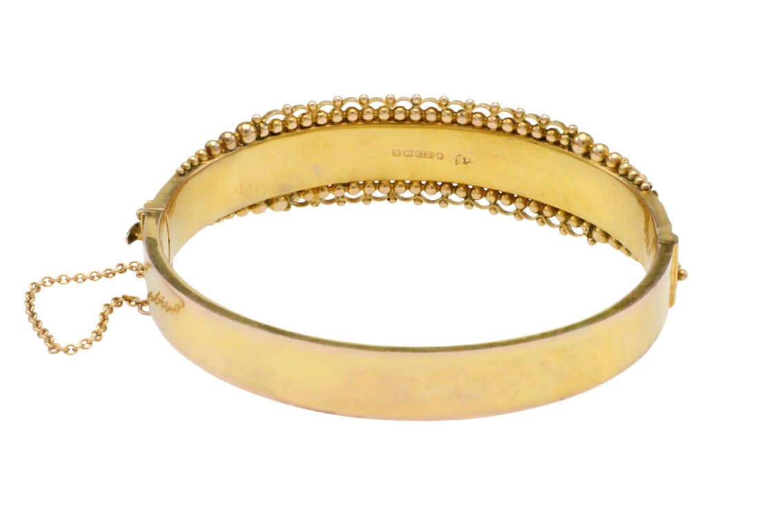 Antique hinged bracelet from 1919