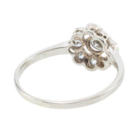 Antique five old cut diamond ring