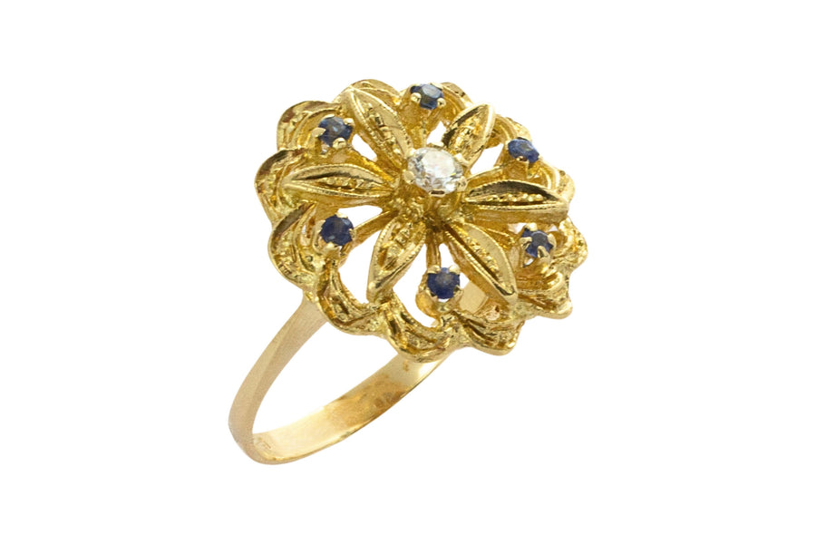 .82 carat Old European cut diamond solitaire ring-engagement rings-The Antique Ring Shop