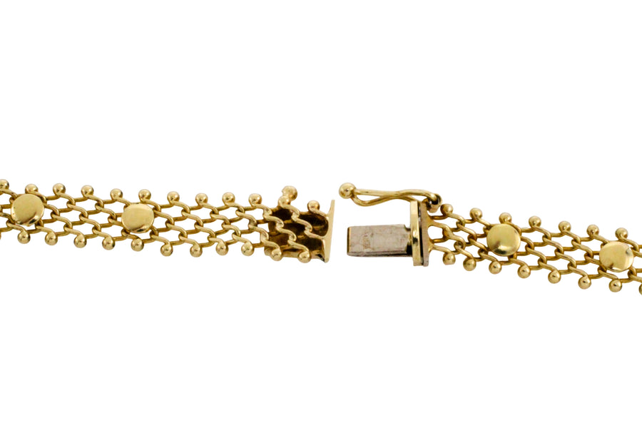 Vintage 14 carat gold collier-colliers-The Antique Ring Shop