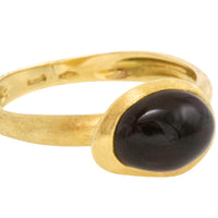 18 carat gold Marco Bicego ring with garnet-Vintage Rings-The Antique Ring Shop