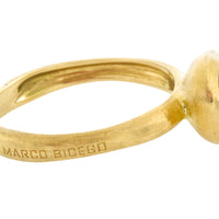 18 carat gold Marco Bicego ring with garnet-Vintage Rings-The Antique Ring Shop