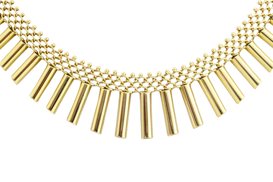 Vintage 14 carat gold collier-colliers-The Antique Ring Shop