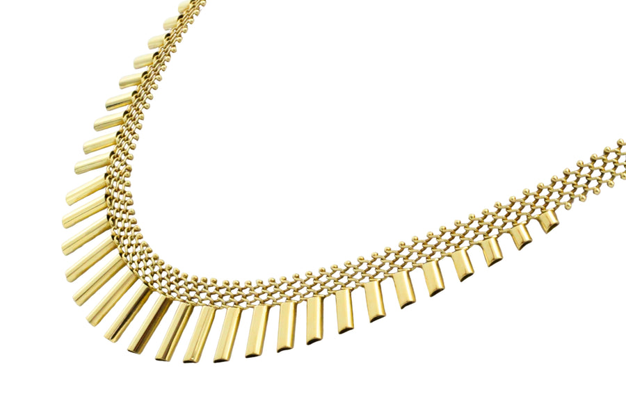 Vintage 14 carat gold collier-colliers-The Antique Ring Shop