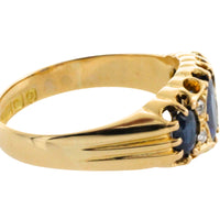 Sapphire and diamond ring from 1913-Antique rings-The Antique Ring Shop