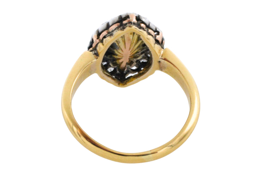 Victorian opal and rose diamond ring-Antique rings-The Antique Ring Shop