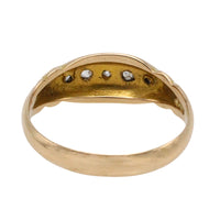 Edwardian rose cut diamond ring from 1918-The Antique Ring Shop