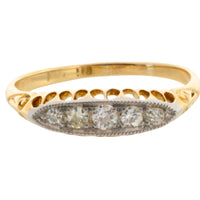 Edwardian old cut diamond ring-Antique rings-The Antique Ring Shop