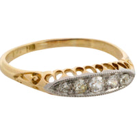 Edwardian old cut diamond ring-Antique rings-The Antique Ring Shop